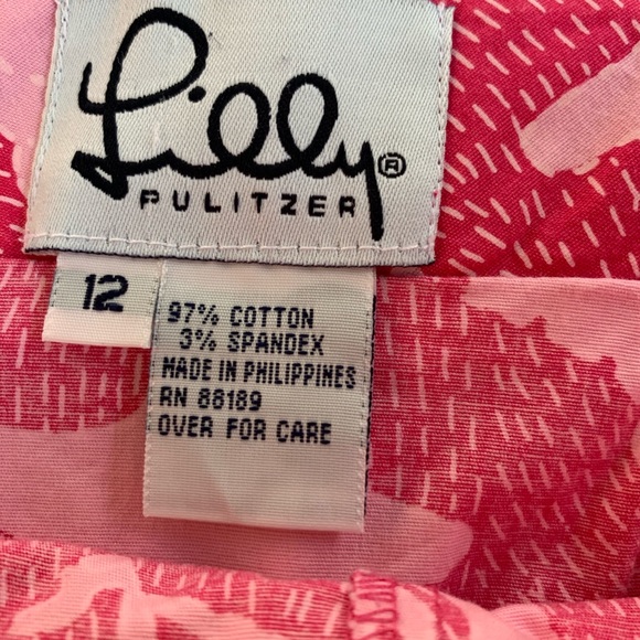 Lilly Pulitzer Sea Horse Skort size 12 - Picture 10 of 10